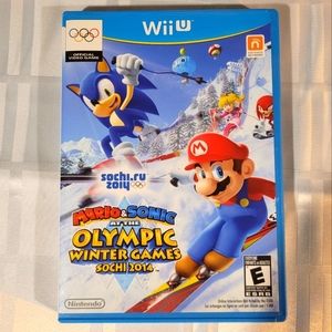 Wii U Mario and Sonic Olympic Game